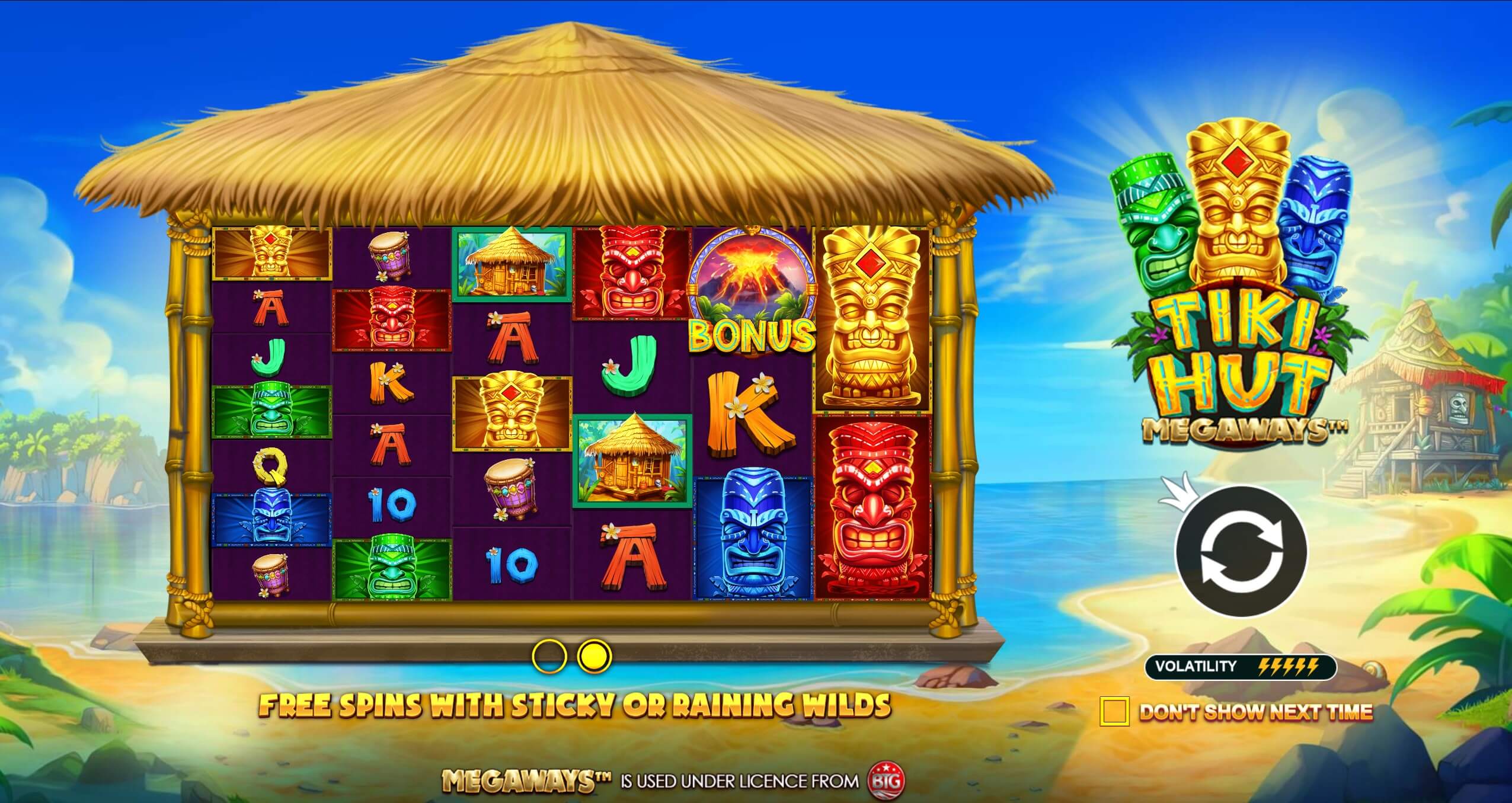 Exploring the Theme and Narrative Tiki Hut Megaways Slot 